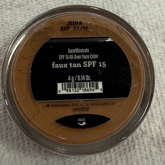 bareMinerals Faux Tan SPF 15 All Over Face Color 4 g / 0.14 oz #JE01A Exp 11/12 - Picture 2 of 4